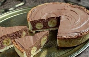Шоколадно-банановий десерт без випічки