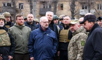 Президенти Польщі і країн Балтії відвідали Бородянку