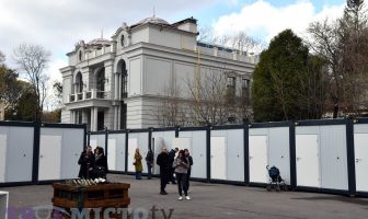 У Стрийському парку відкрили контейнерне містечко для 350 переселенців