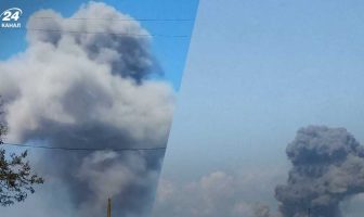 18 – 0: ЗСУ знищили склад боєприпасів окупантів у Чорнобаївці